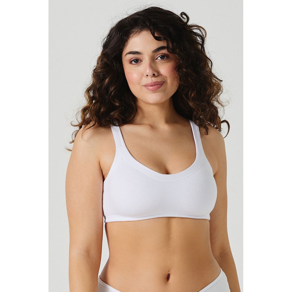 Corpiño Top Básico Sol Y Oro Algodón con Elastano