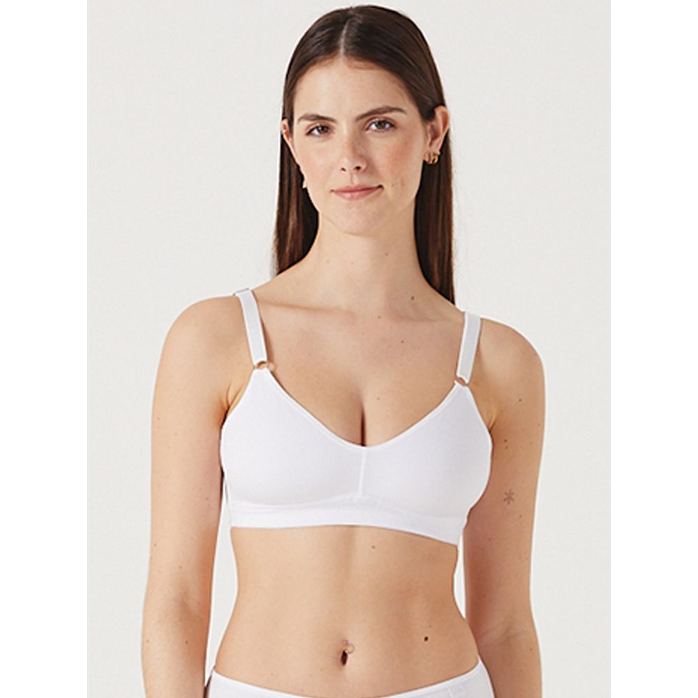 Corpiño Sin Aro Control Sol Y Oro Algodón con Elastáno