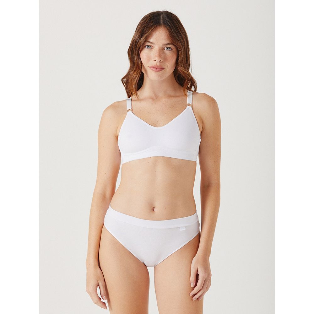 Bombacha Tiro Corto Sol Y Oro Cintura Doble Algodón